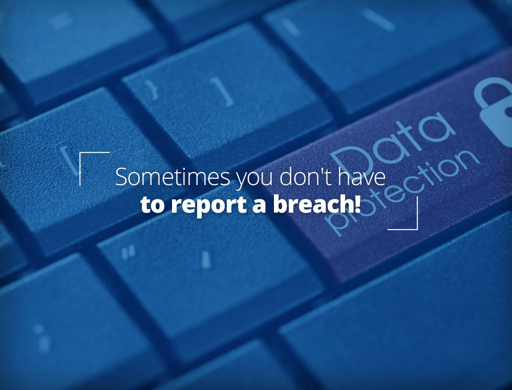 Not all HIPAA breaches need to b reported