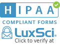 LuxSci helps ensure HIPAA-Compliance for email and web services.